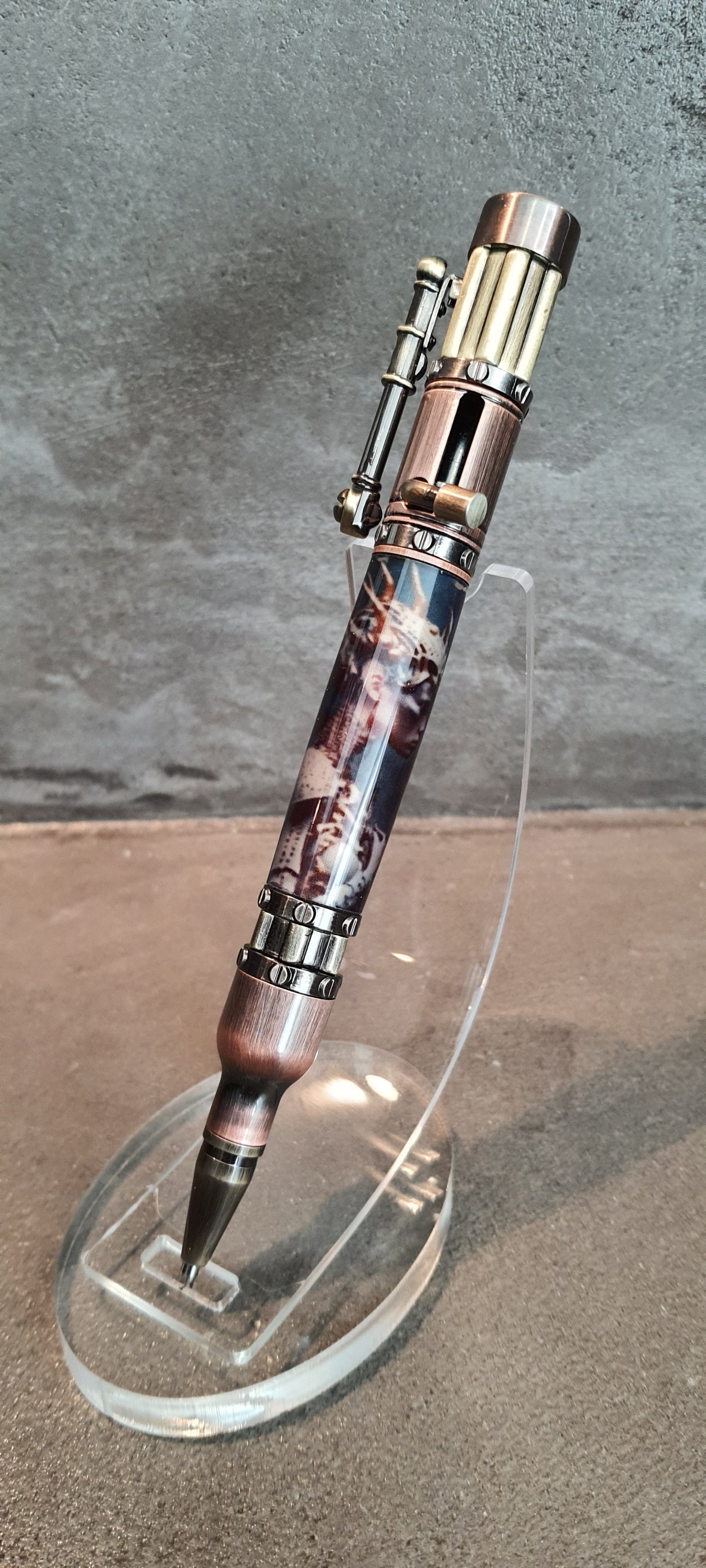 Stylo thème Steam punk