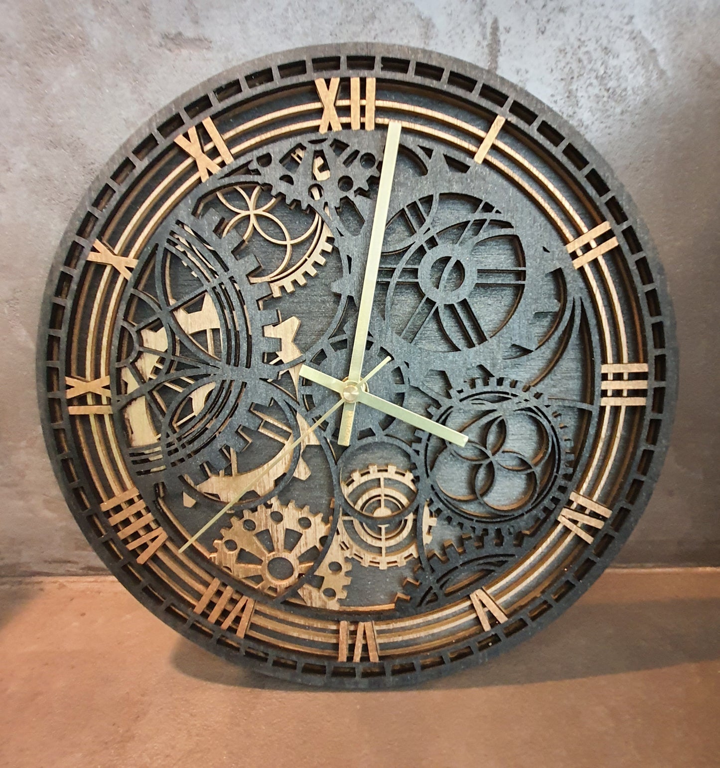 Horloge thème Steampunk