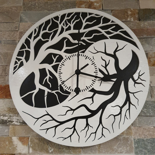 Horloge thème arbre de vie